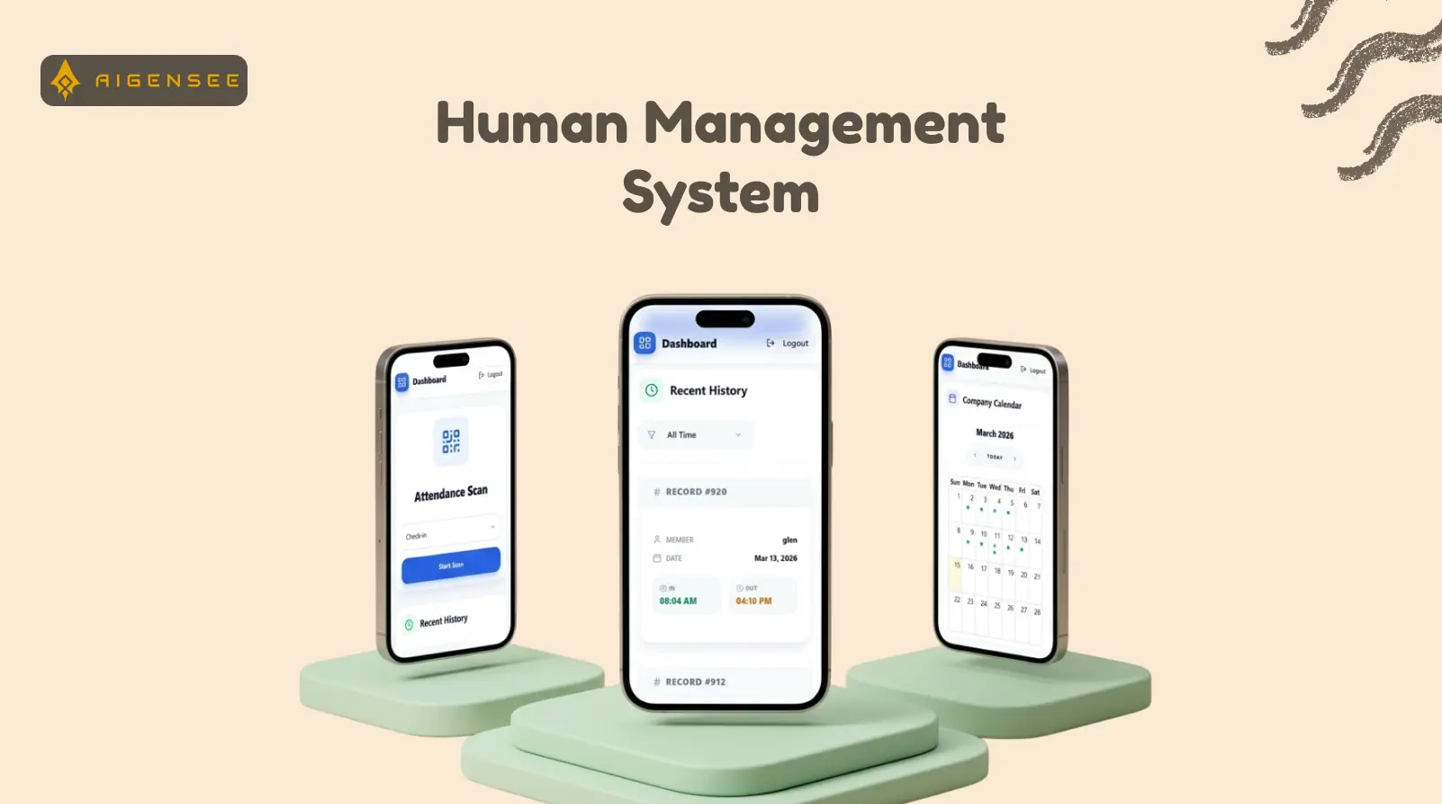 Human Management System screenshot 1