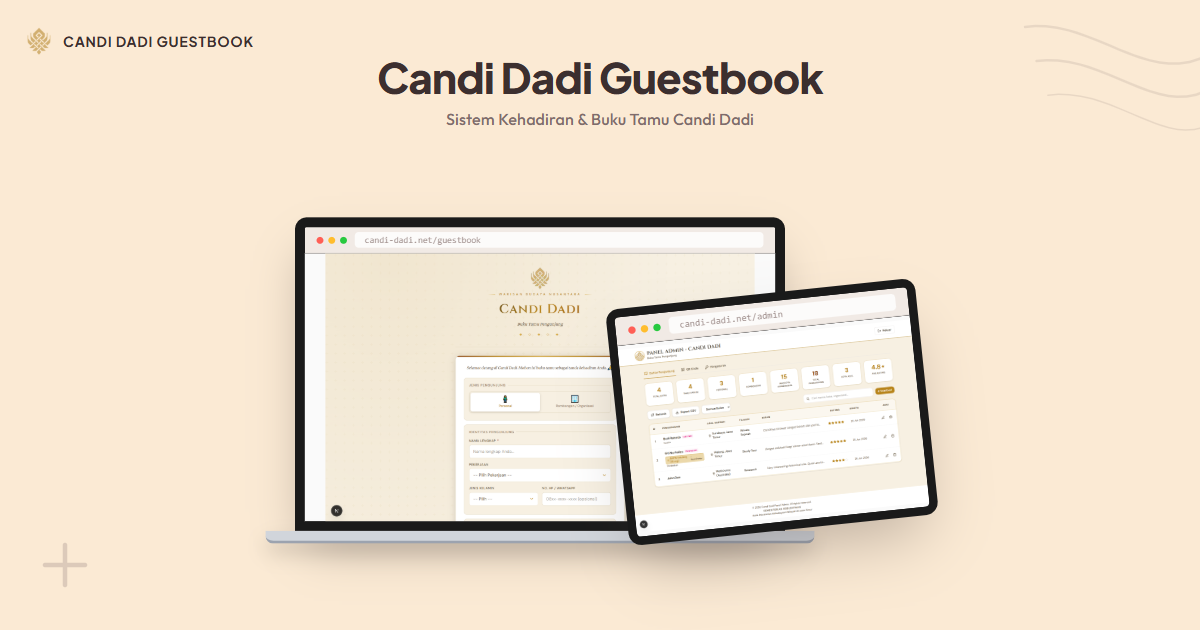 Candi Dadi Guestbook screenshot 1
